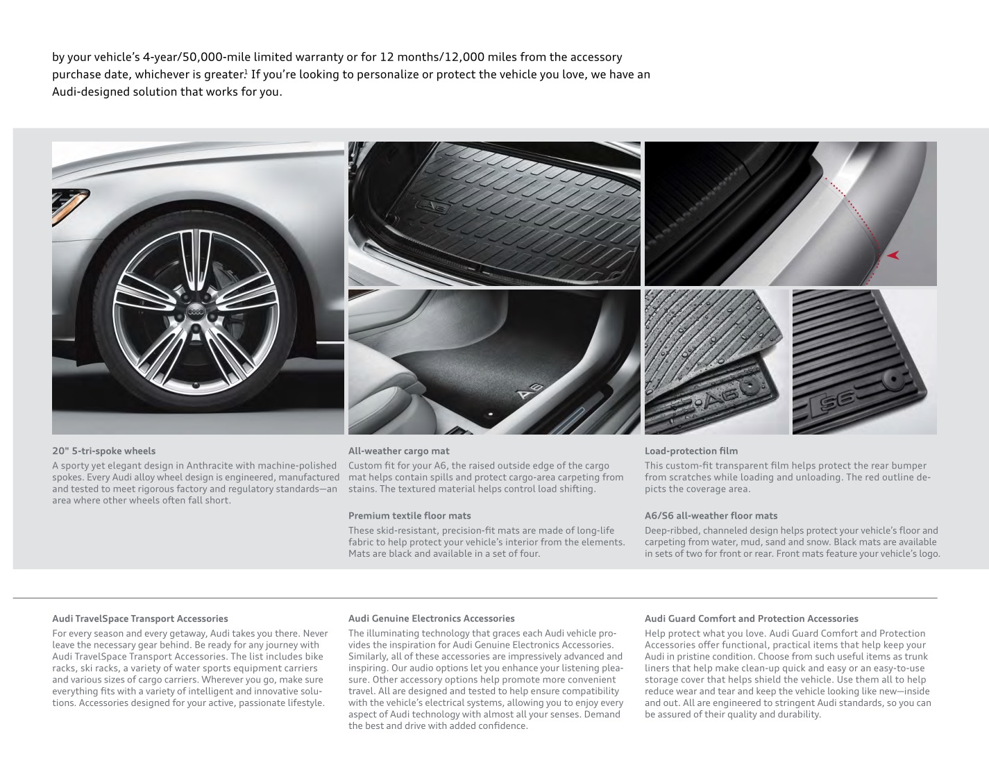 2015 Audi A6 Brochure Page 13